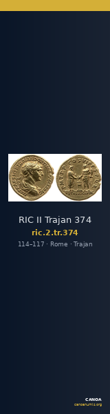 RIC II Trajan 374 — CANOA