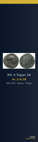 RIC II Trajan 38 — CANOA