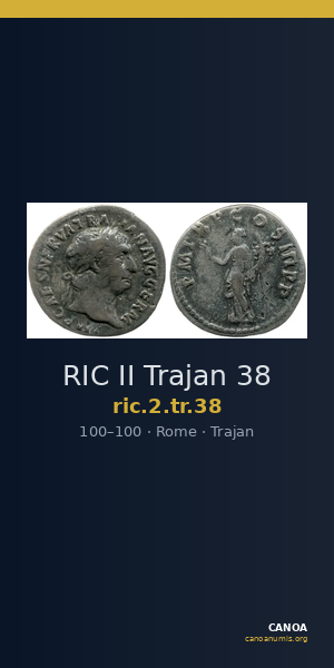 RIC II Trajan 38 — CANOA