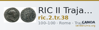 RIC II Trajan 38 — CANOA