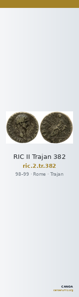 RIC II Trajan 382 — CANOA
