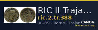 RIC II Trajan 388 — CANOA