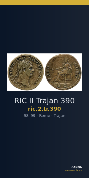 RIC II Trajan 390 — CANOA