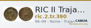 RIC II Trajan 390 — CANOA