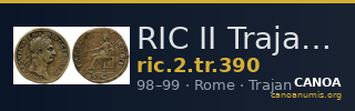 RIC II Trajan 390 — CANOA