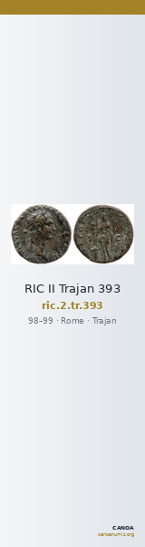 RIC II Trajan 393 — CANOA