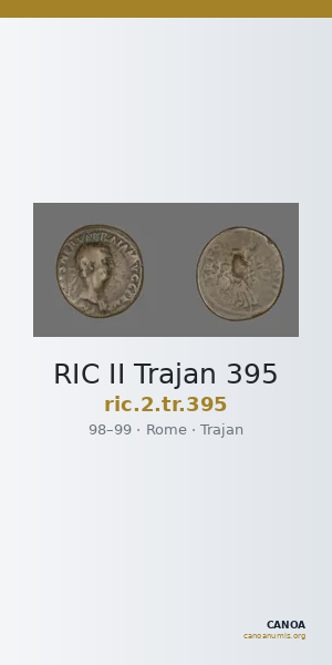 RIC II Trajan 395 — CANOA