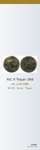 RIC II Trajan 398 — CANOA