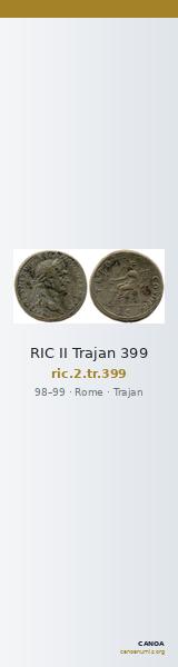 RIC II Trajan 399 — CANOA