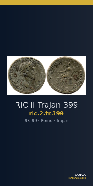 RIC II Trajan 399 — CANOA