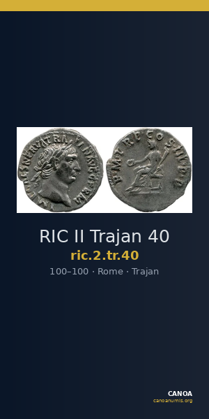 RIC II Trajan 40 — CANOA