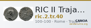RIC II Trajan 40 — CANOA