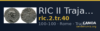 RIC II Trajan 40 — CANOA