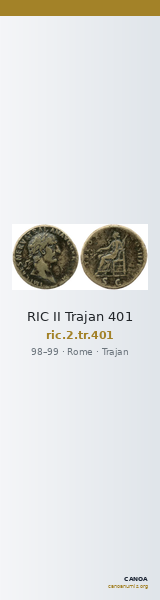 RIC II Trajan 401 — CANOA