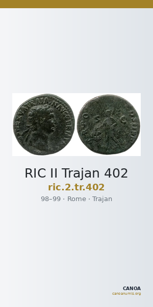 RIC II Trajan 402 — CANOA