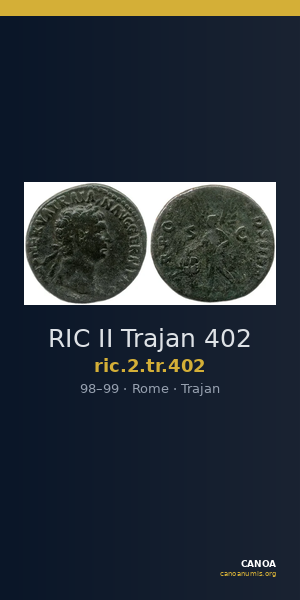 RIC II Trajan 402 — CANOA
