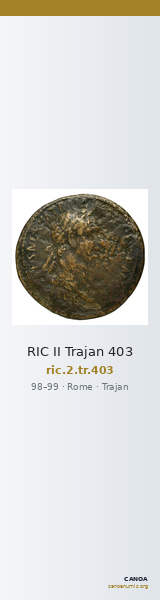 RIC II Trajan 403 — CANOA