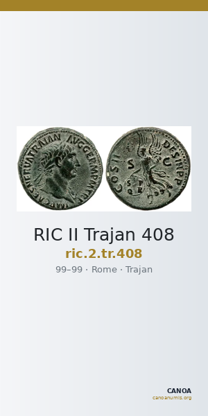 RIC II Trajan 408 — CANOA