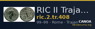RIC II Trajan 408 — CANOA
