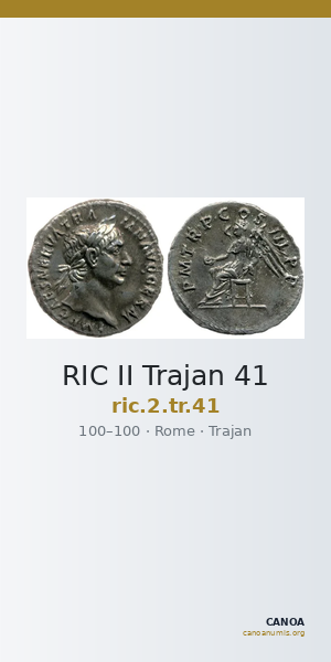 RIC II Trajan 41 — CANOA