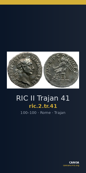 RIC II Trajan 41 — CANOA