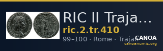 RIC II Trajan 410 — CANOA
