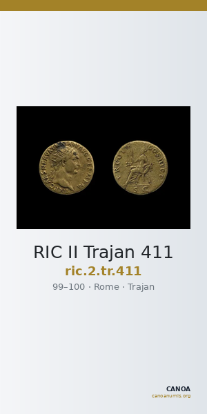 RIC II Trajan 411 — CANOA