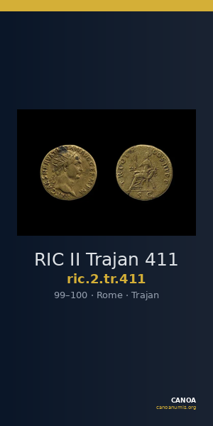 RIC II Trajan 411 — CANOA