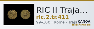 RIC II Trajan 411 — CANOA