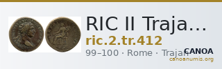 RIC II Trajan 412 — CANOA