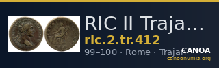 RIC II Trajan 412 — CANOA