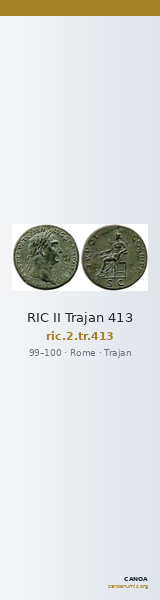 RIC II Trajan 413 — CANOA