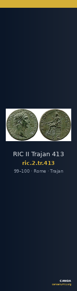RIC II Trajan 413 — CANOA