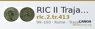 RIC II Trajan 413 — CANOA