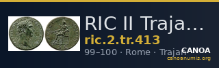 RIC II Trajan 413 — CANOA