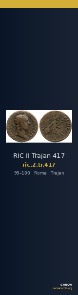 RIC II Trajan 417 — CANOA
