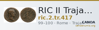 RIC II Trajan 417 — CANOA