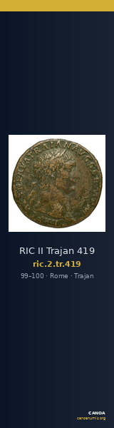 RIC II Trajan 419 — CANOA