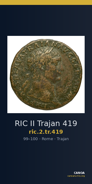 RIC II Trajan 419 — CANOA