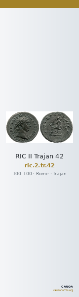 RIC II Trajan 42 — CANOA