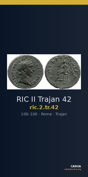 RIC II Trajan 42 — CANOA