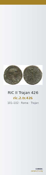 RIC II Trajan 426 — CANOA