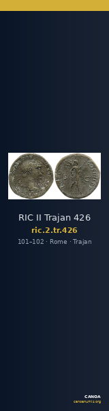 RIC II Trajan 426 — CANOA
