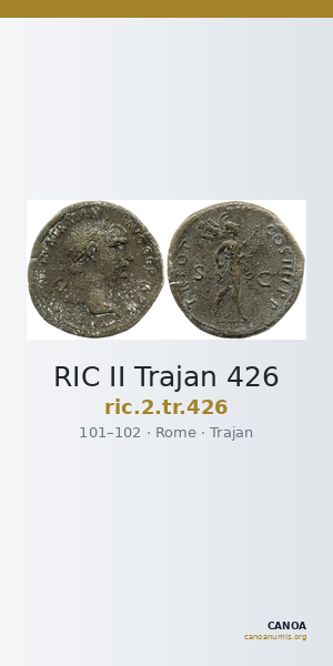 RIC II Trajan 426 — CANOA