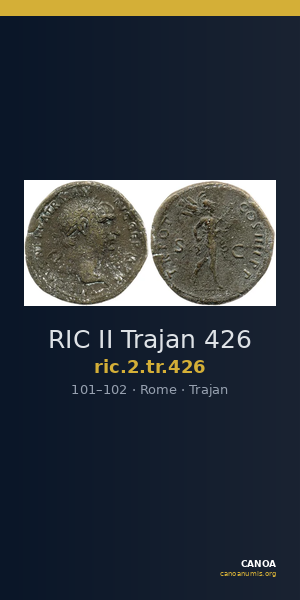 RIC II Trajan 426 — CANOA