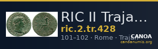 RIC II Trajan 428 — CANOA