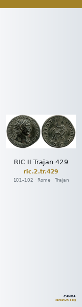 RIC II Trajan 429 — CANOA