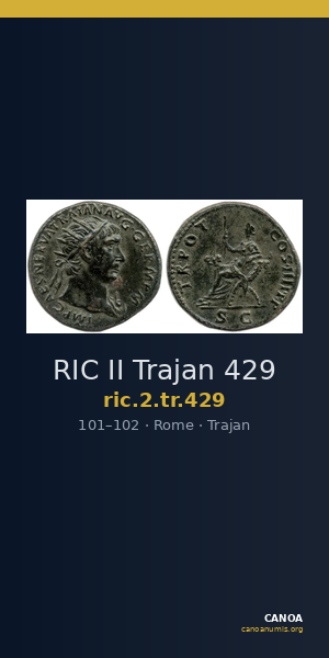 RIC II Trajan 429 — CANOA