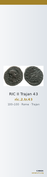 RIC II Trajan 43 — CANOA