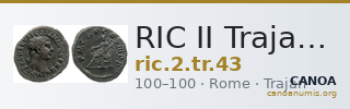 RIC II Trajan 43 — CANOA